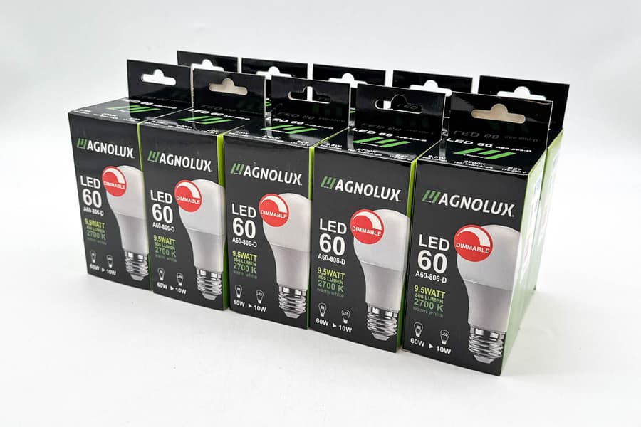 10 LED Glühbirnen Magnolux, 9,5 Watt